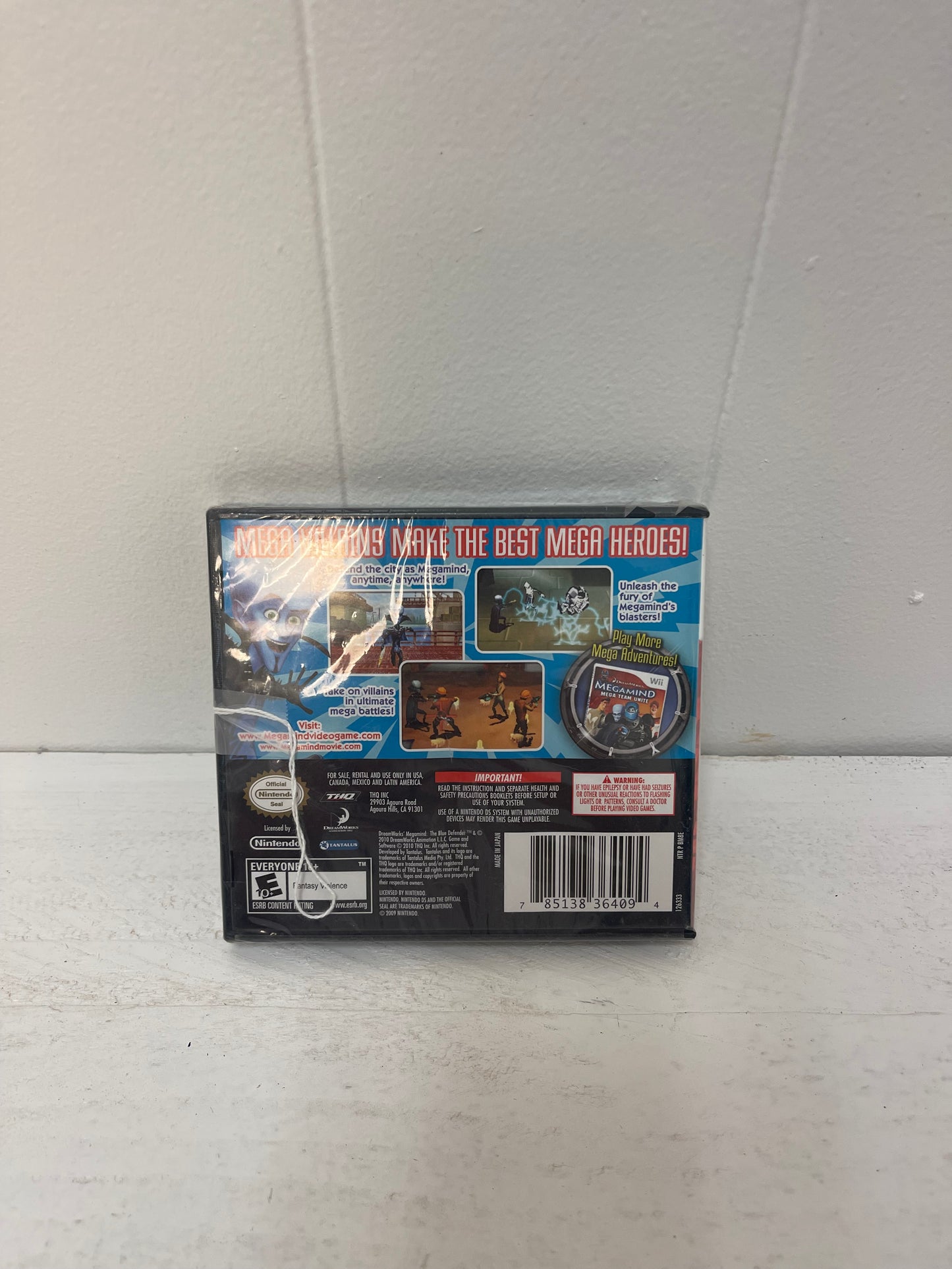 New Sealed Megamind: The Blue Defender (Nintendo DS, 2009)