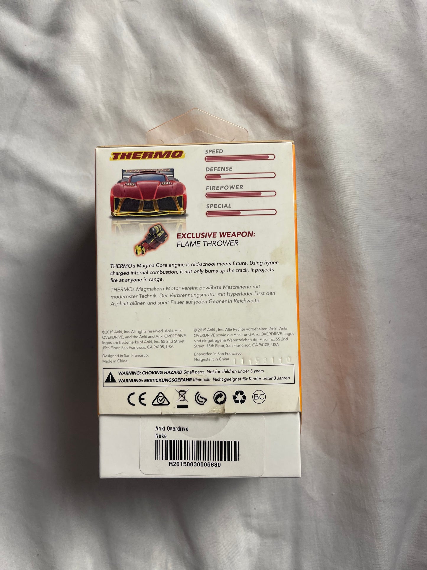 Anki Drive & Overdrive Thermo - Expansion Car NEW Sealed