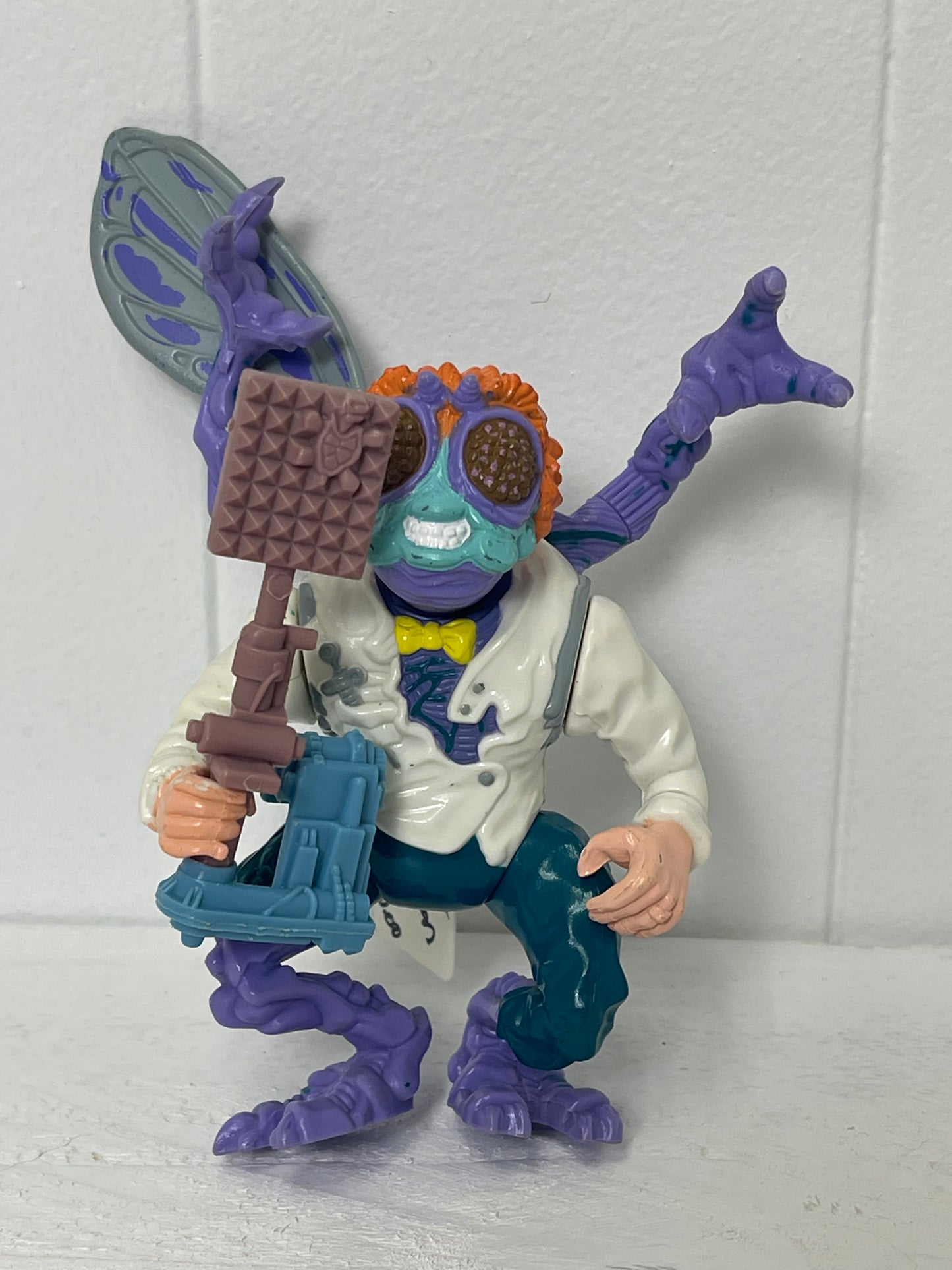 Vintage 1989 TMNT Baxter Stockman Teenage Mutant Ninja Turtles Action Figure