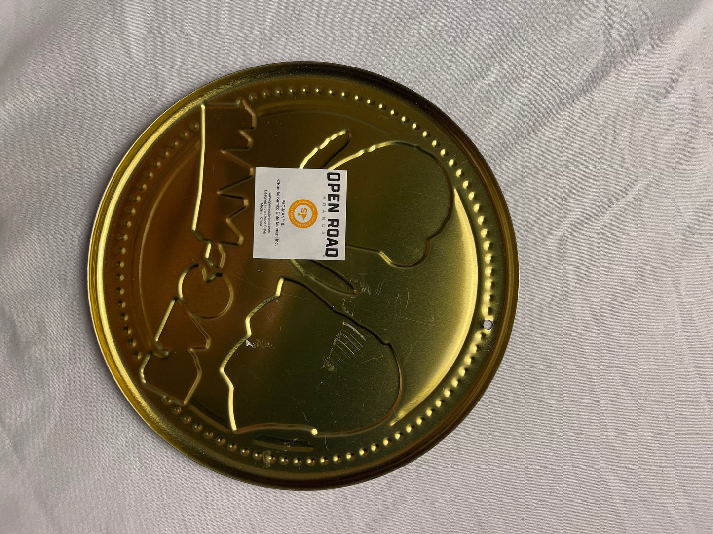 Open Road (Bandai Namco) Pac-Man metal (round) sign