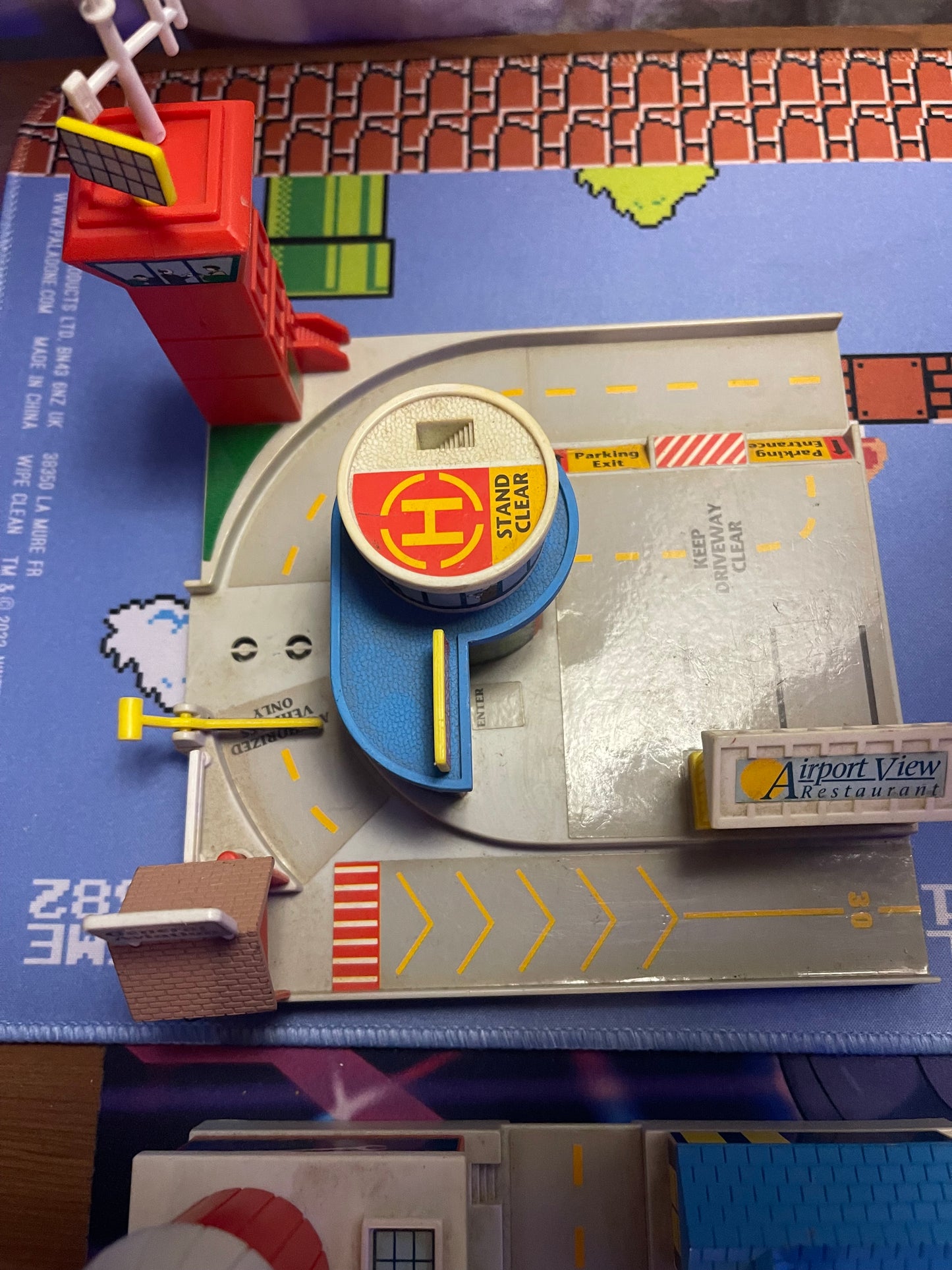 3 Micro Machine Playsets incomplete with random cars