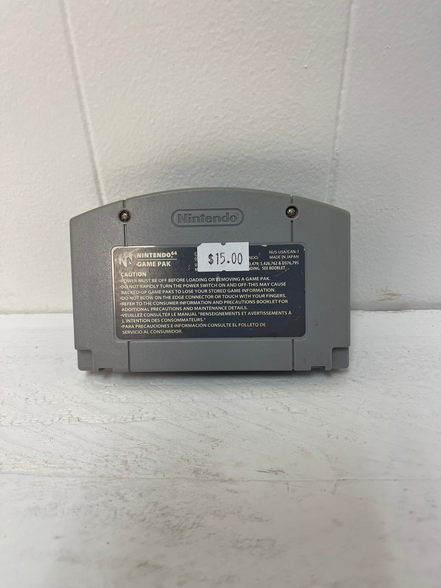 WCW/NWO Revenge Nintendo N64 - Tested Working Clean! Vintage 90s Wrestling Game