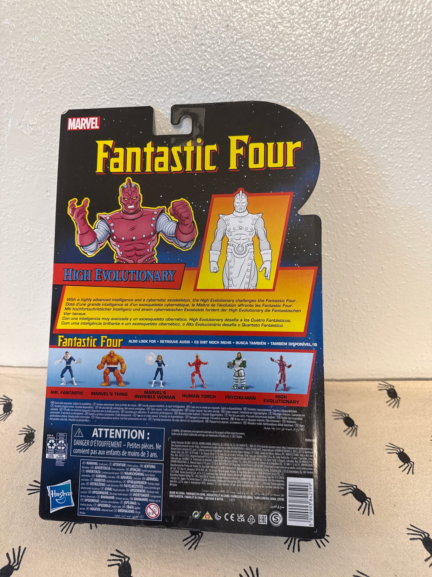 Fantastic Four Retro Marvel Legends High Evolutionary 6" Figure