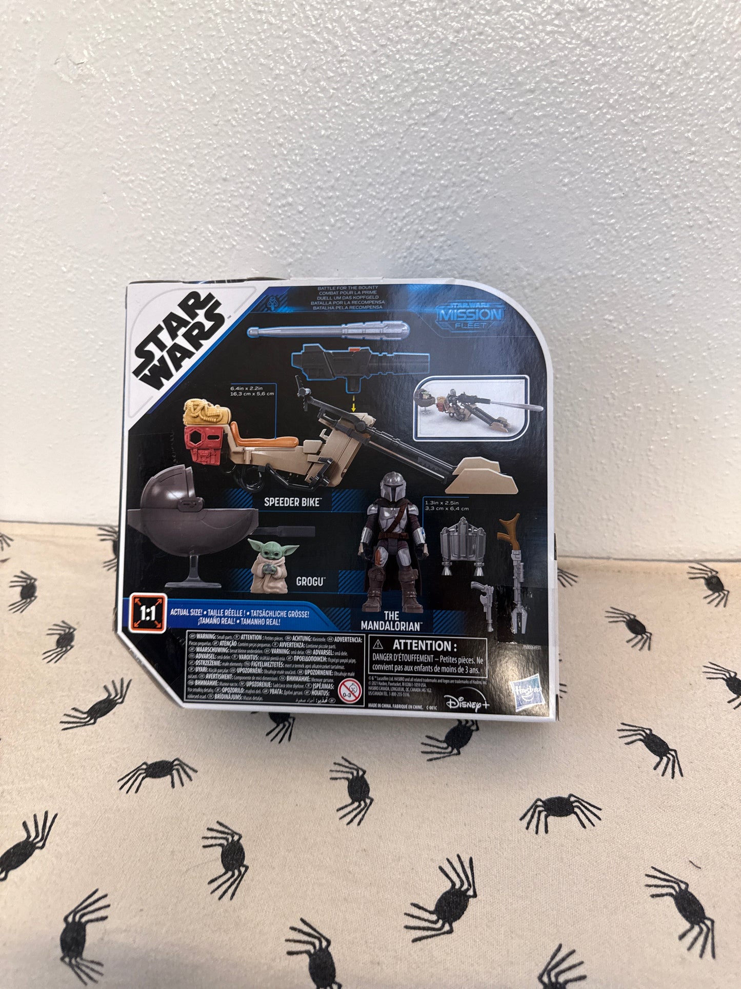 Star Wars Mission Fleet Speeder Bike The Mandalorian And Grogu