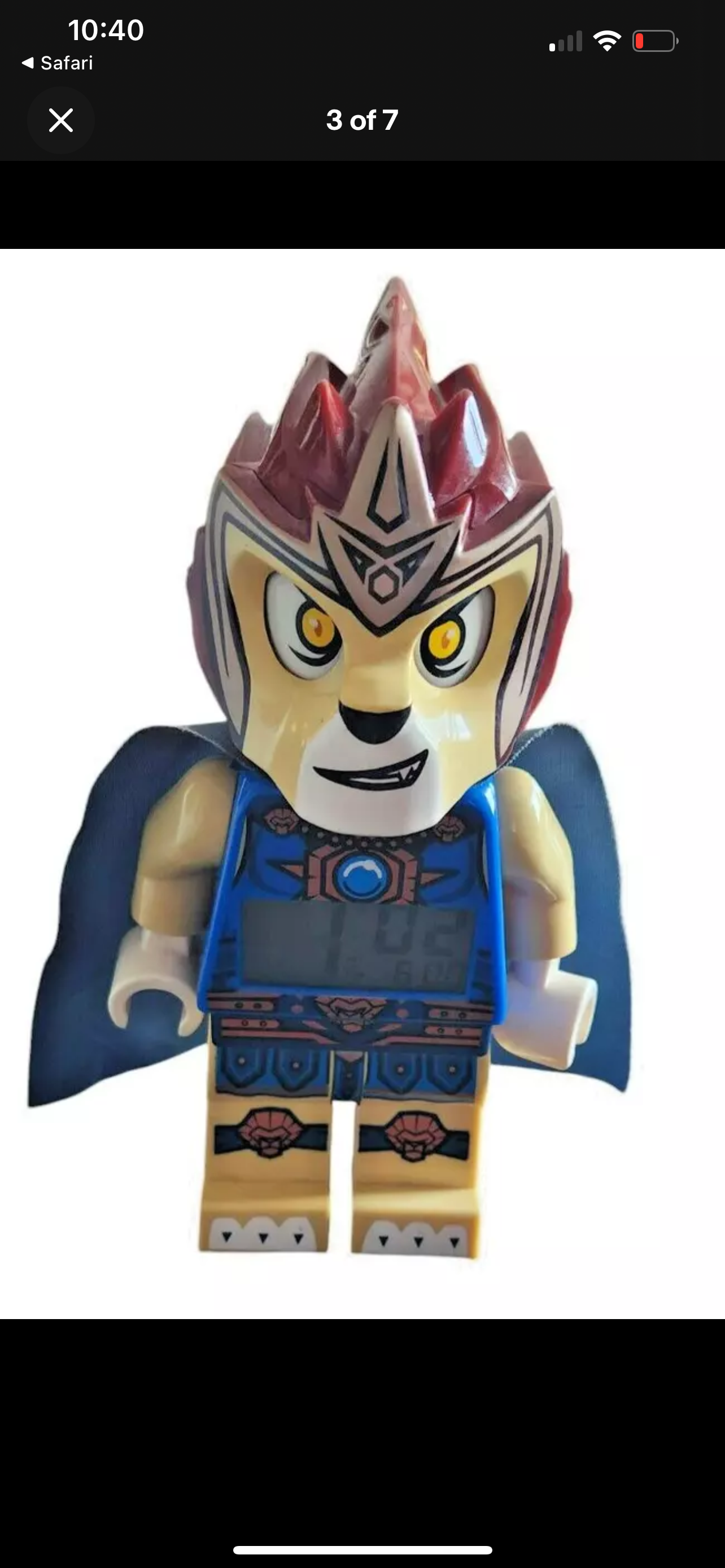 The Legend of Chima Lego Alarm Clock