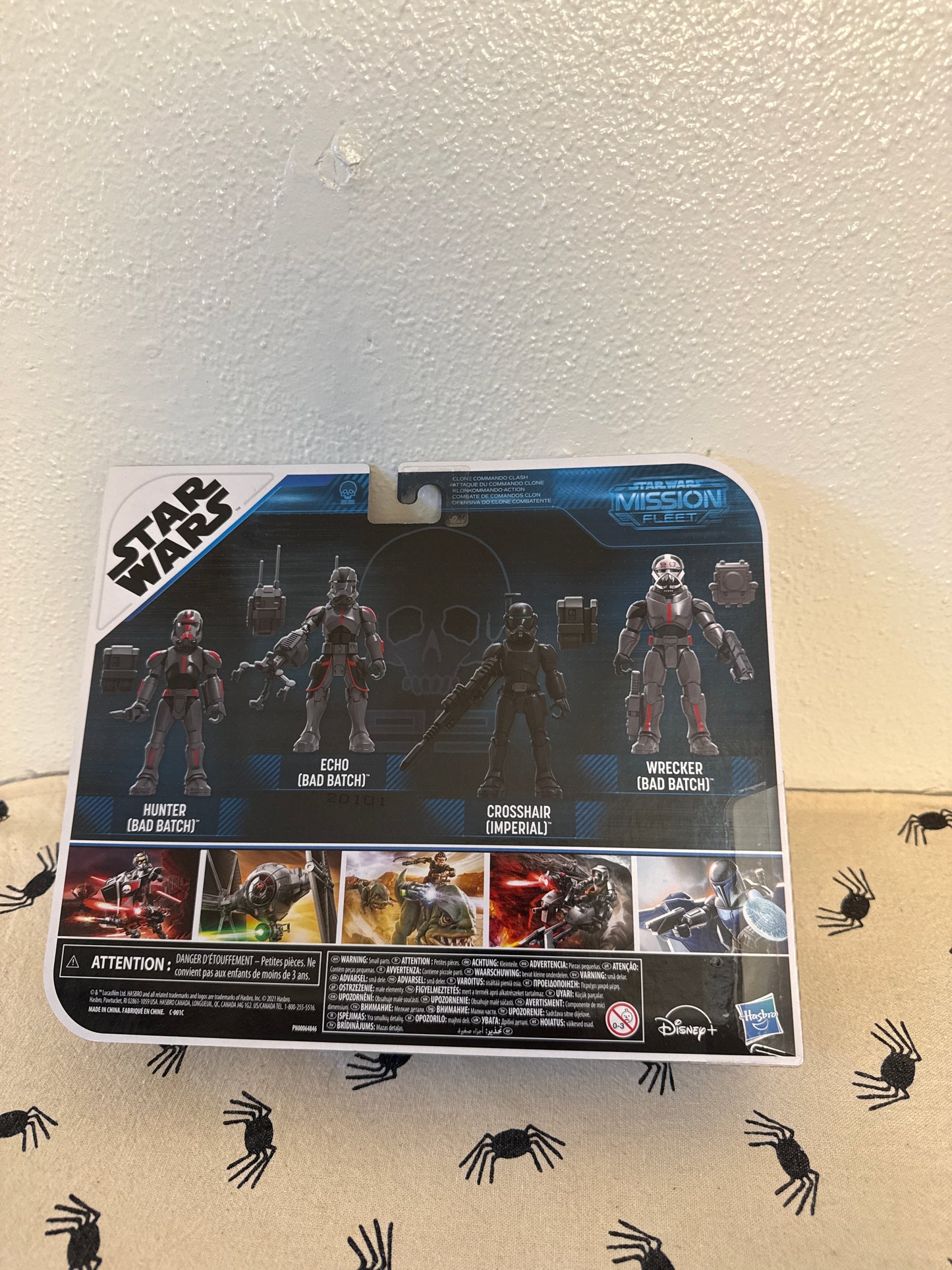 HASBRO STAR WARS MISSION FLEET BAD BATCH 4 Figures Hunter Echo Crosshair Wrecker