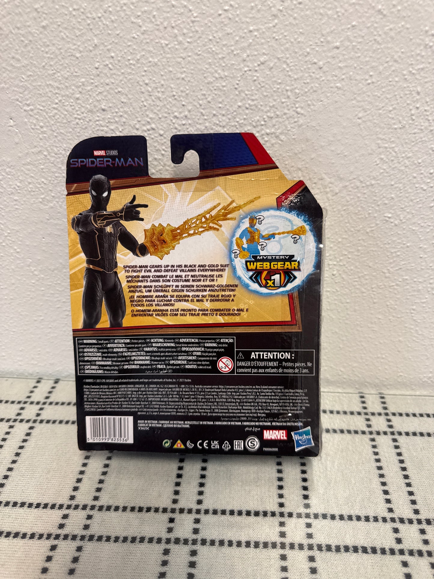 Hasbro Marvel Studios Spider-Man Mystery Web Gear Series 2021 Action Figure New