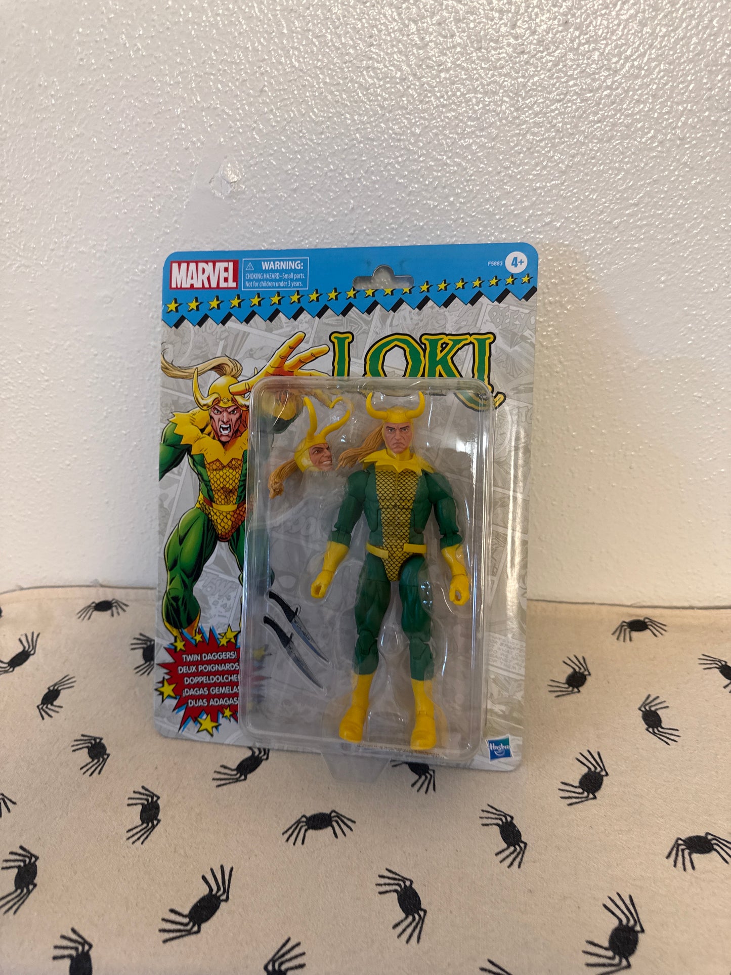 LOKI Marvel Legends Classic retro 6" action figure F5883 Hasbro