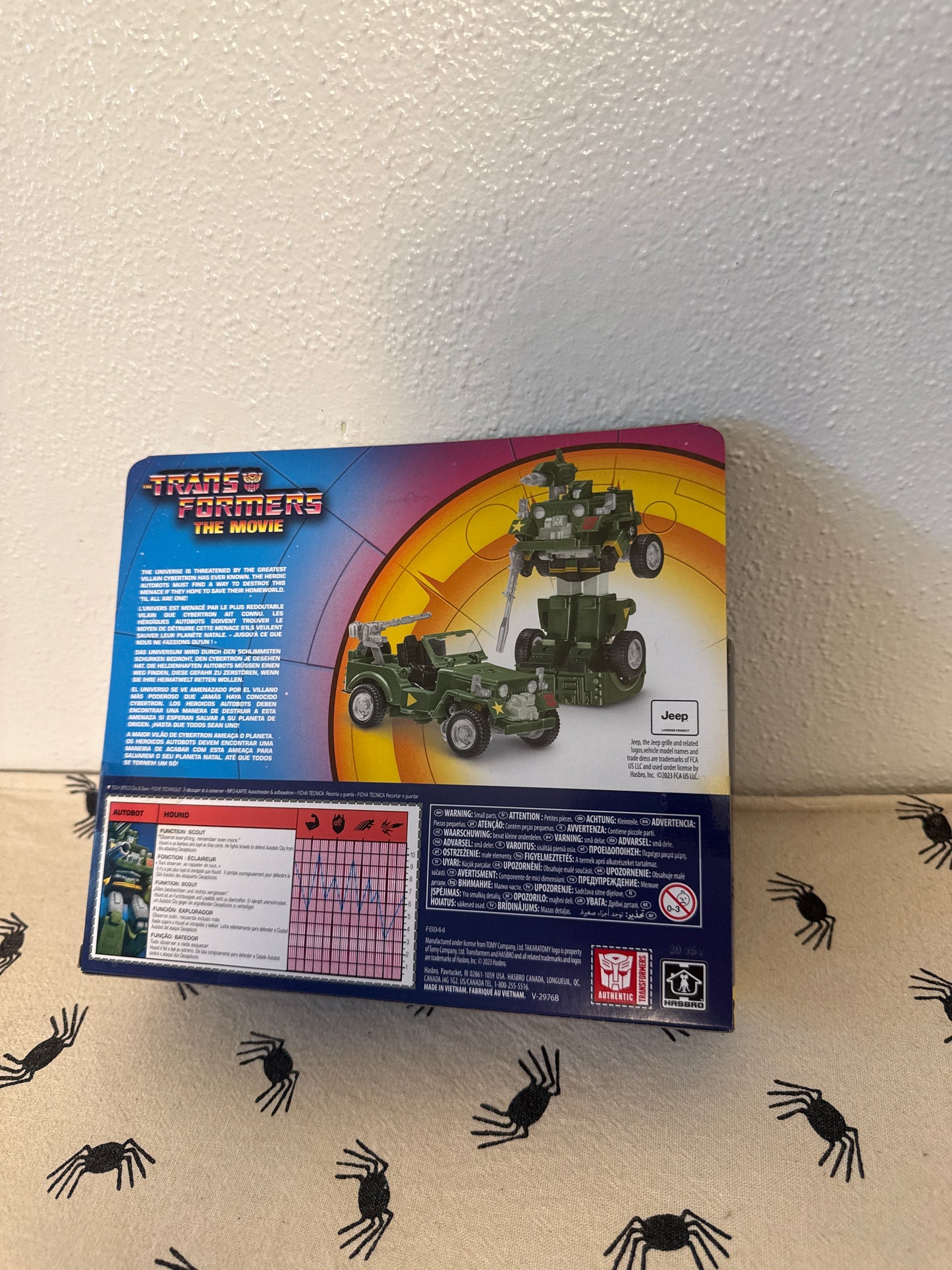 Autobot Hound - Sealed figure - Transformers The Movie - 2023 New