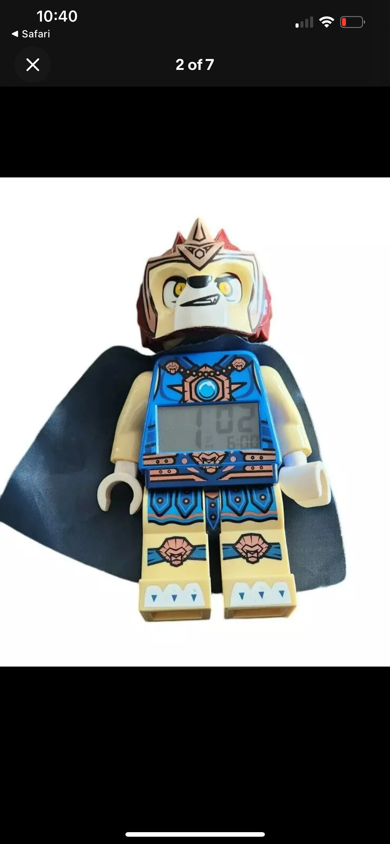 The Legend of Chima Lego Alarm Clock