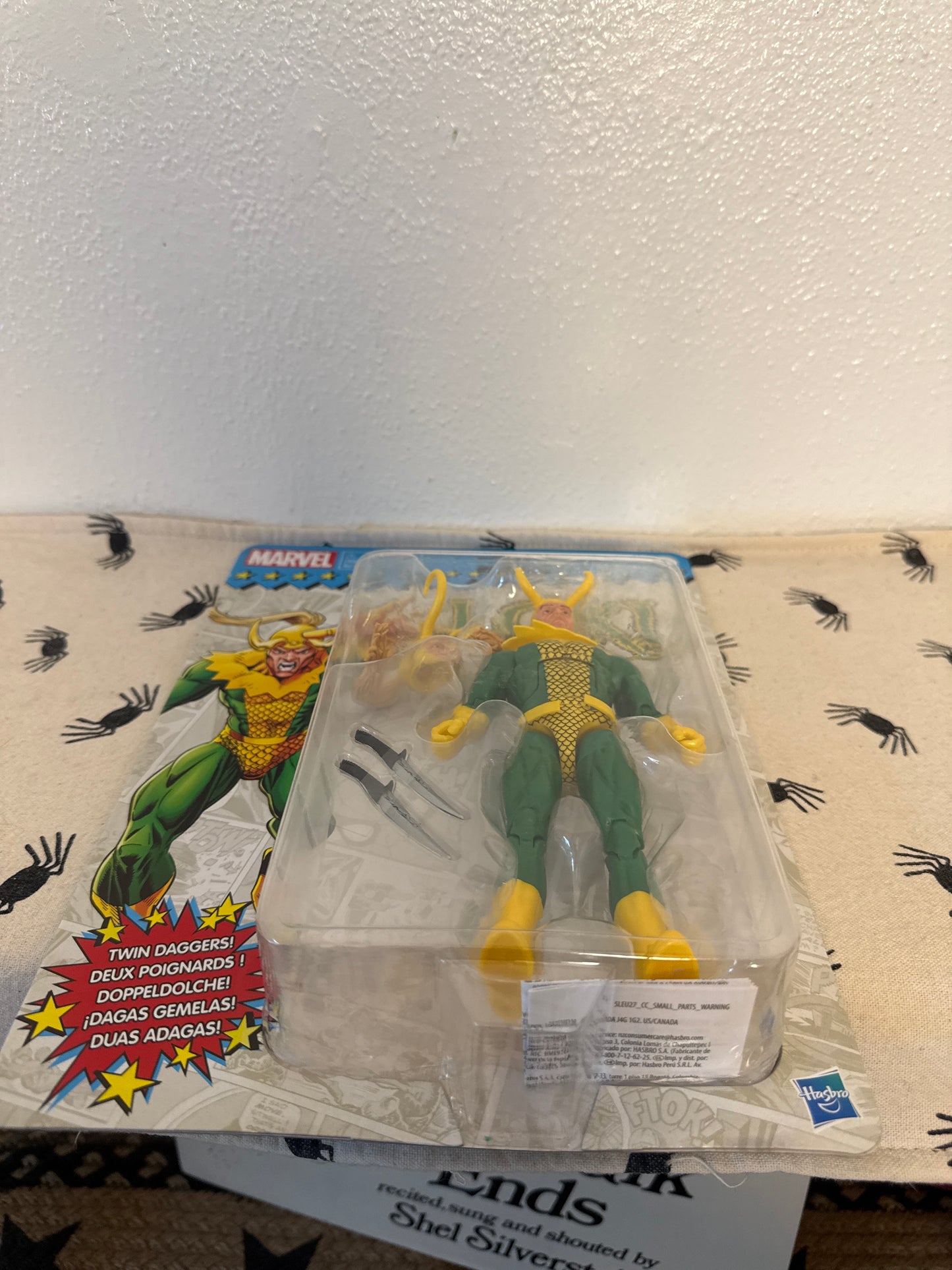 LOKI Marvel Legends Classic retro 6" action figure F5883 Hasbro