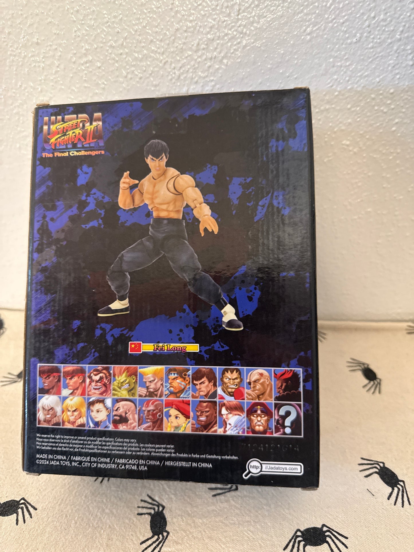 Street Fighter II- The Final Challengers (2025) FEI LONG 6" Figure w/Accessories(sun faded damage package )