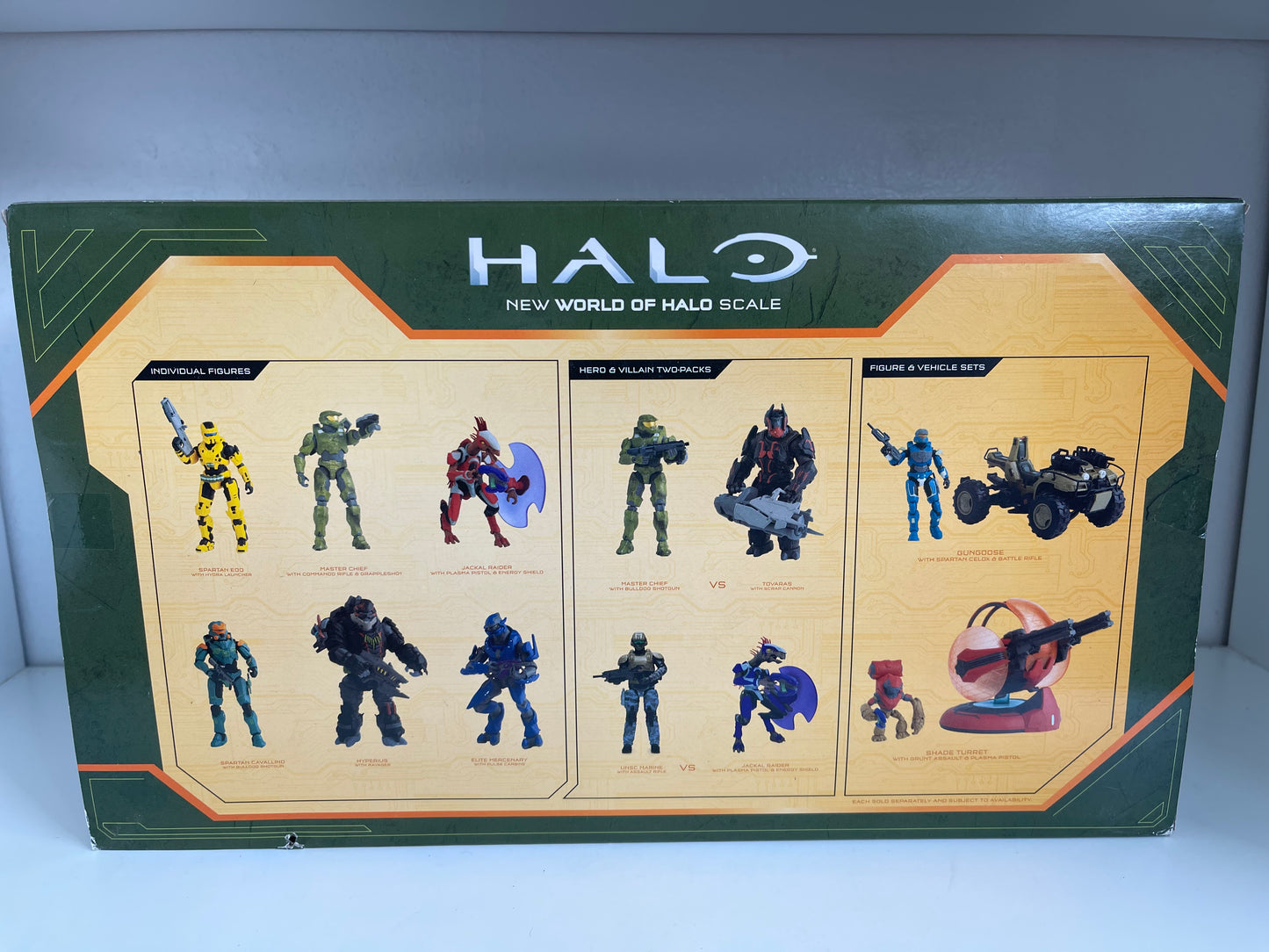 NEW HALO Infinite 4 inch Action Figure 3 Pack: Tovaras, Master Chief, Hyperius
