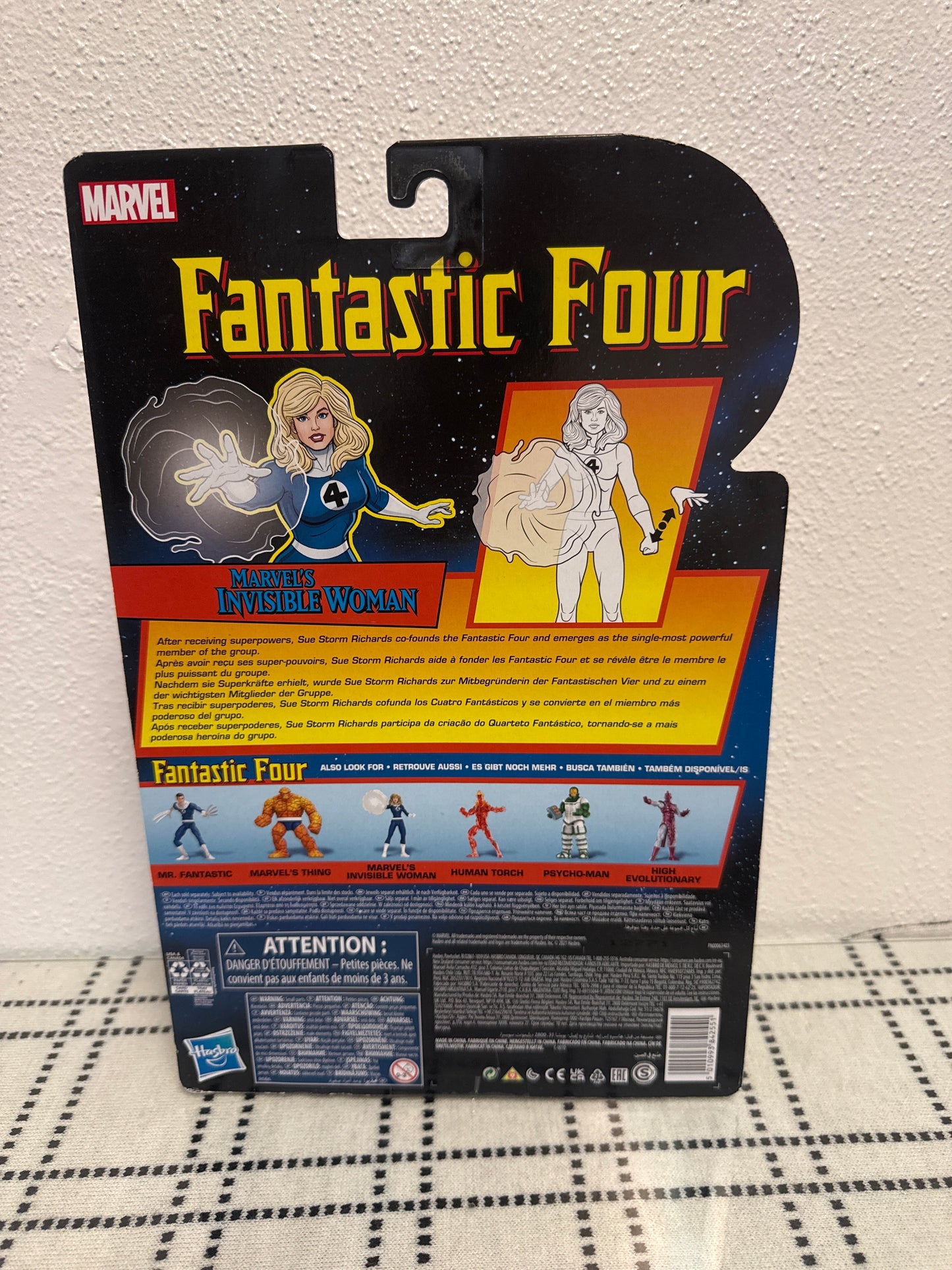 2021 Hasbro Marvel Comics Fantastic Four Marvel's Invisible Woman Figure New