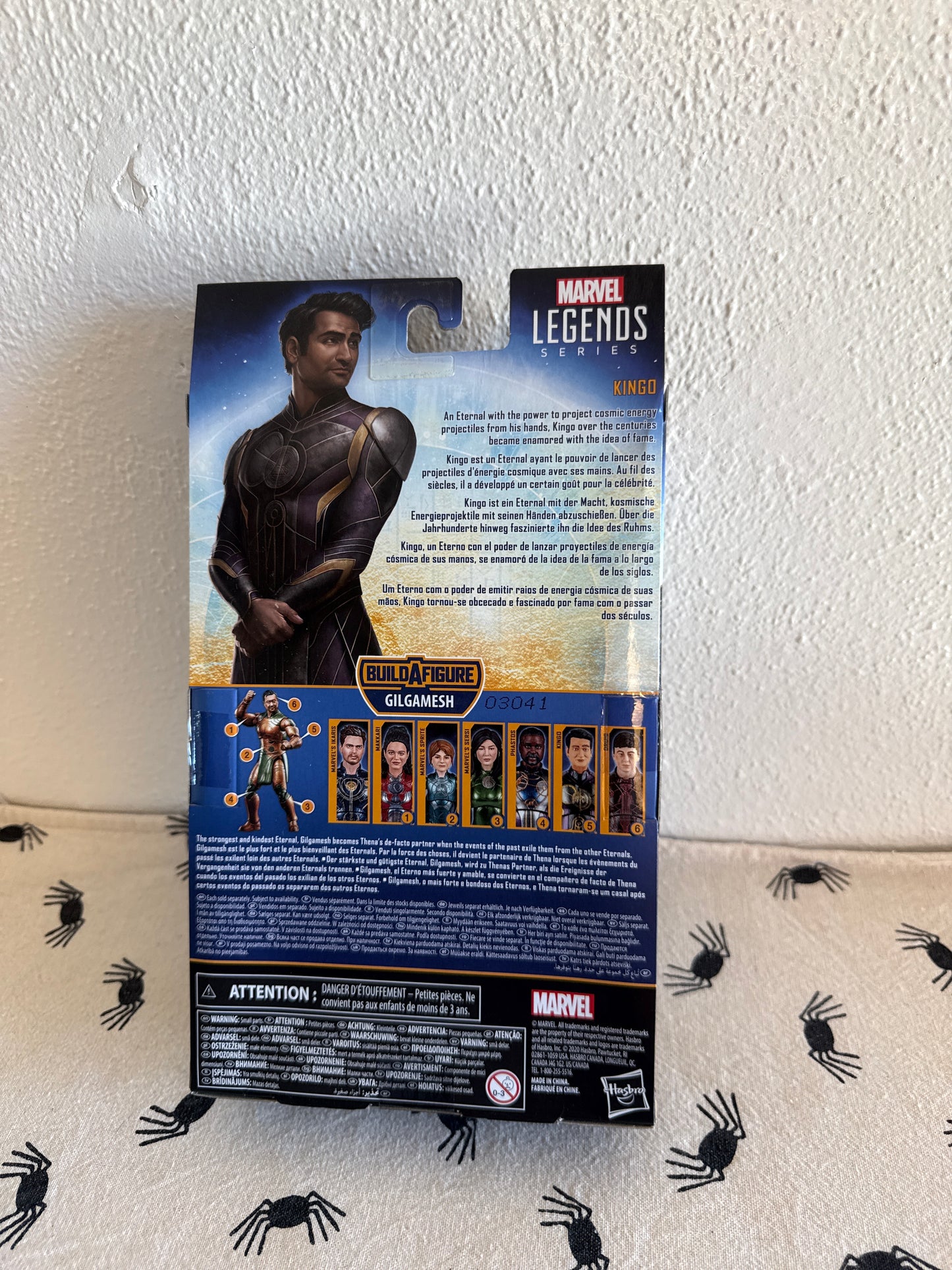 Marvel Legends Eternals Kingo BAF Gilgamesh New Sealed Hasbro