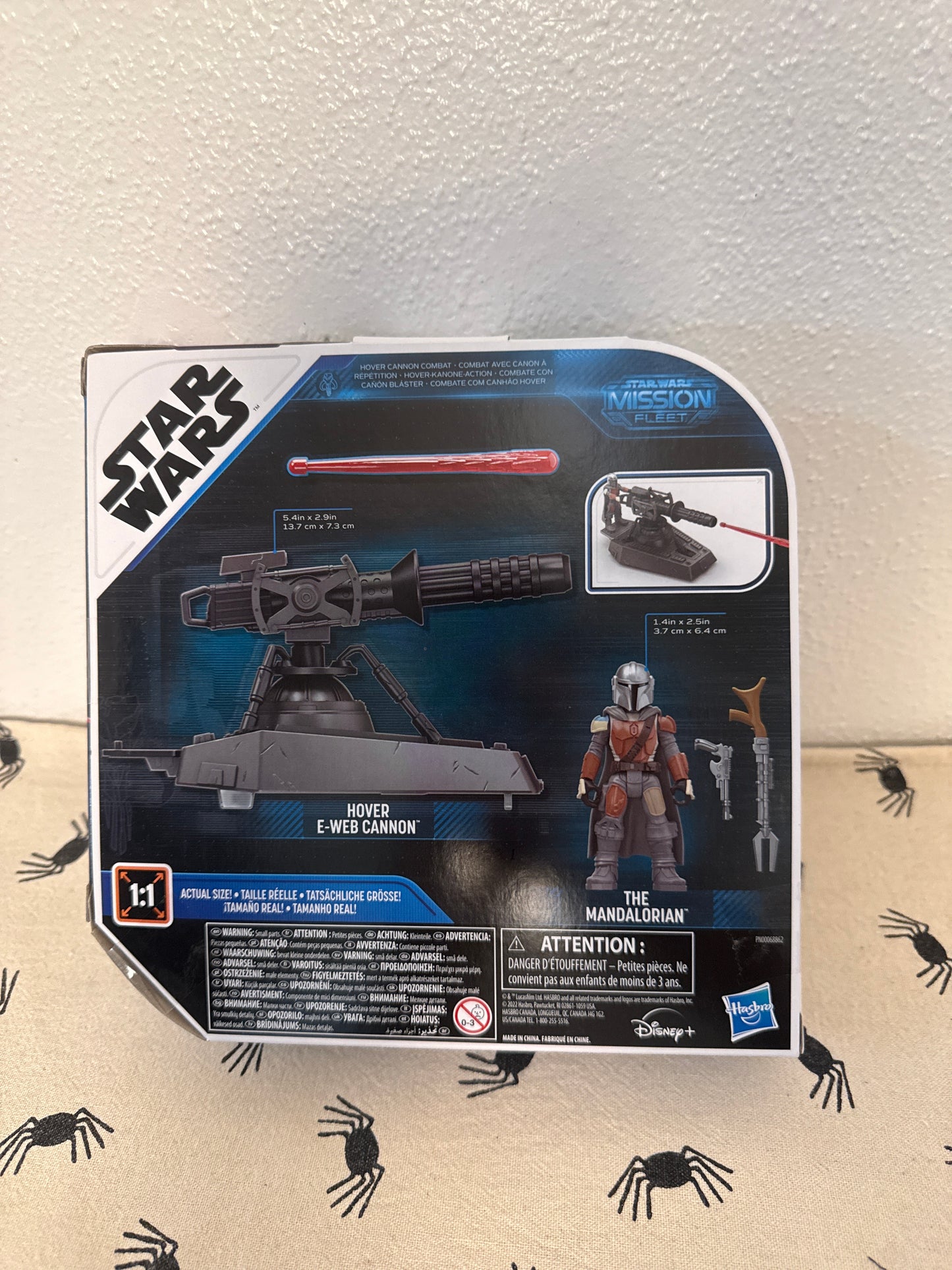 STAR WARS Mission Fleet Hover E-Web Cannon Figure The Mandalorian Hasbro Toys