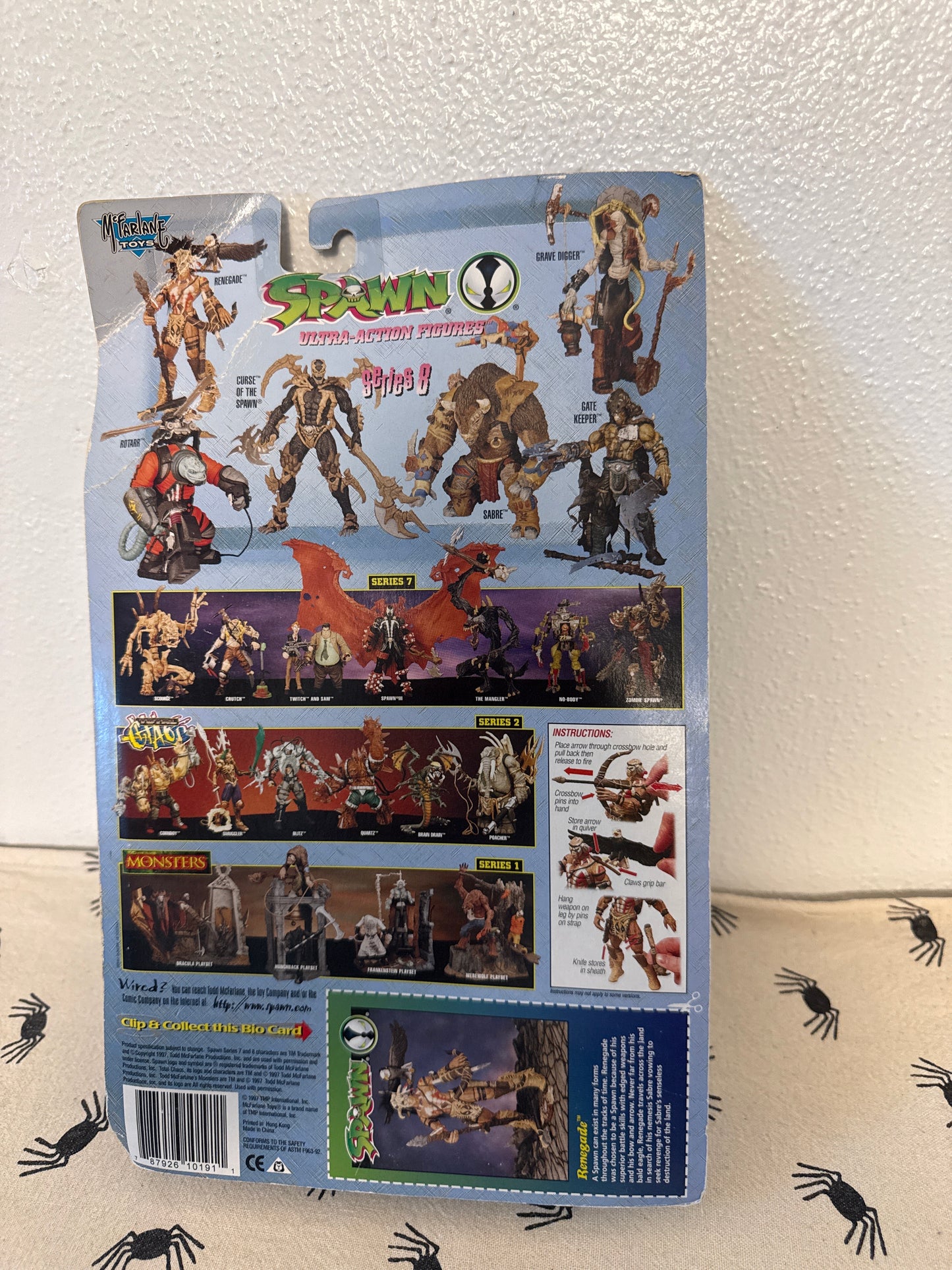 1997 McFarlane Toys Spawn RENEGADE Series 8 Ultra Action Figure - Factory Sealed