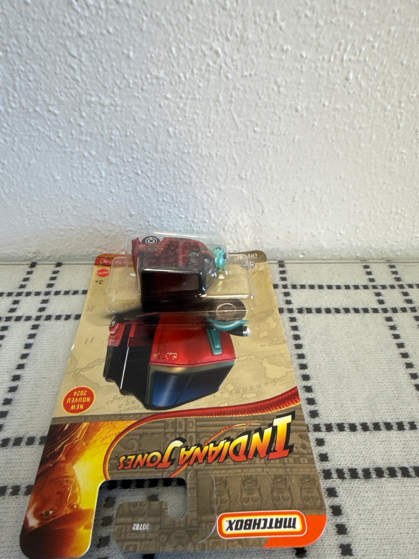 New! Matchbox 2024 MBX Indiana Jones 51/100 MBX Tangiers Tuk Tuk 2024 VHTF!(package damaged )