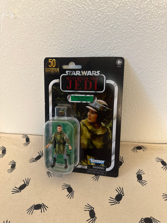 Star Wars Vintage Collection 50th Return Of The Jedi Princess Leia Endor New