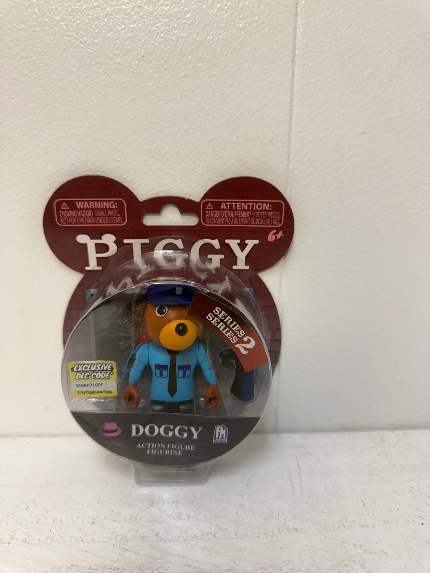 BRAND NEW Piggy Series 2 Doggy Action Figure w/ Exclusive DLC Code  3.5"