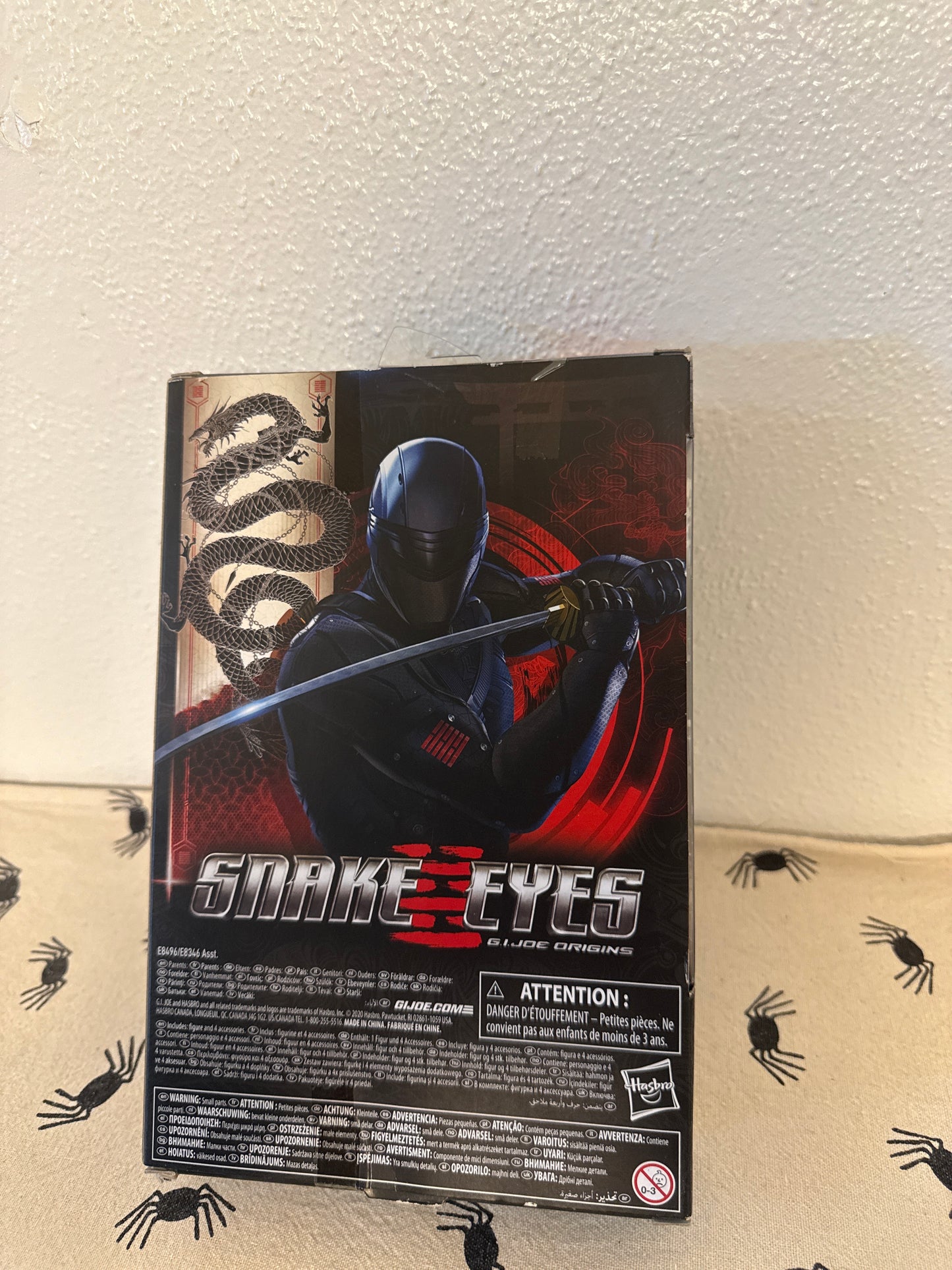 GI Joe Classified Series Storm Shadow Snake Eyes Movie #17 NIB Action Figure