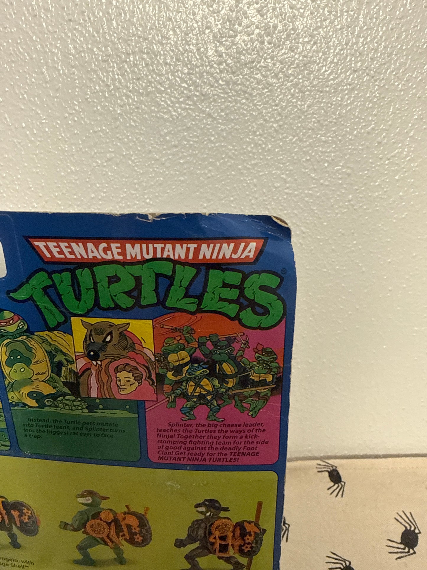 Raphael Storage Shell Teenage Mutant Ninja Turtles TMNT Playmates Retro(sun faded) (damaged package)