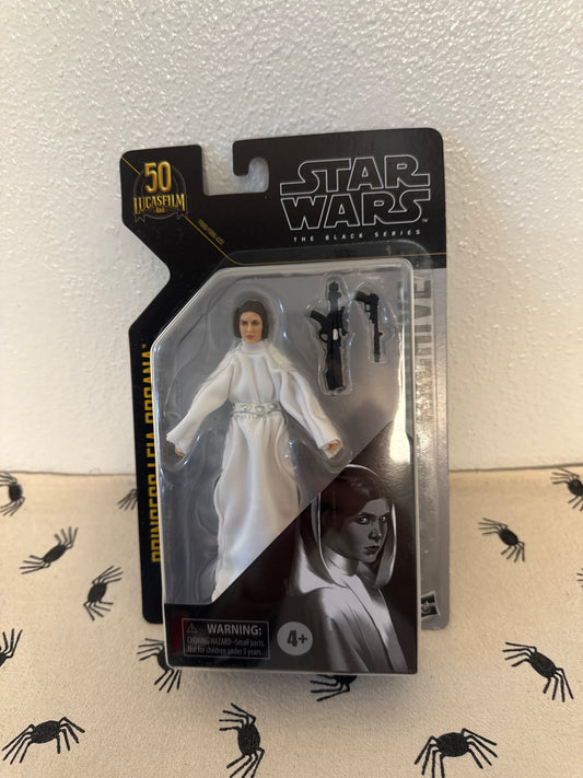 Star Wars Black Series Archive 50th Anniversary Princess Leia Organa Figure New