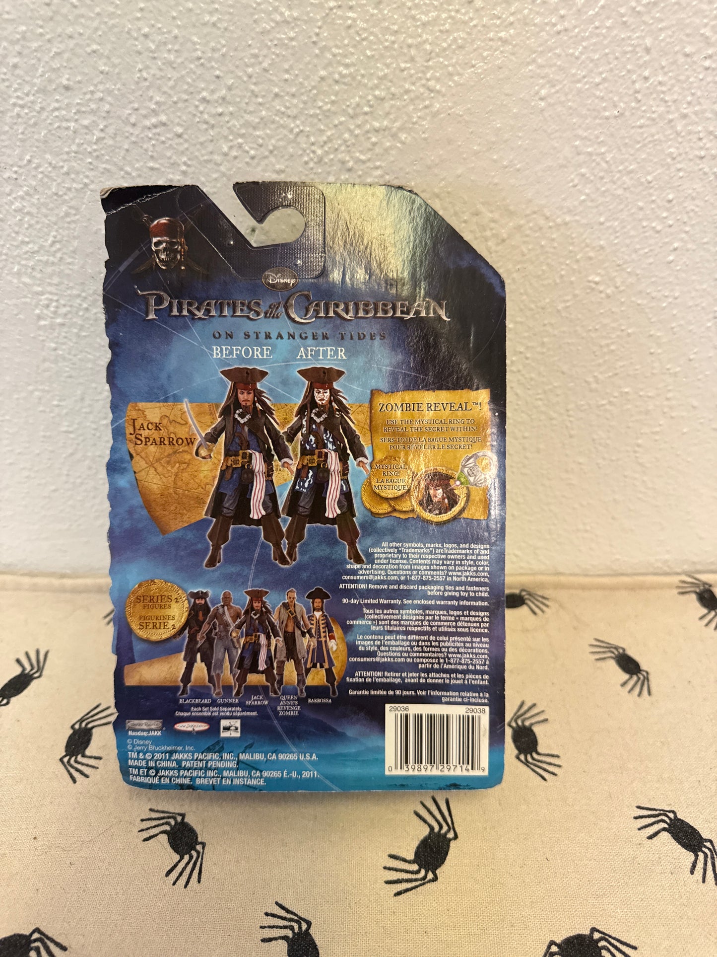 Pirates of the Caribbean Jack Sparrow Captain On Stranger Tides NOC