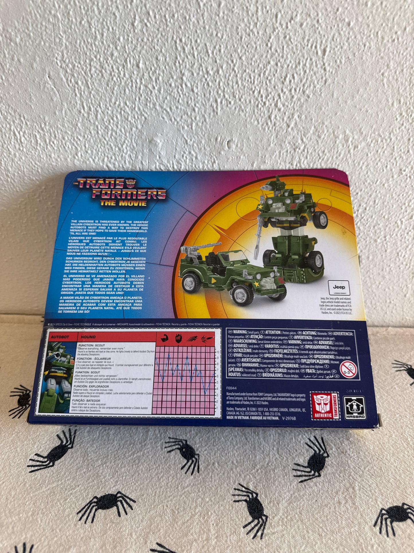 Autobot Hound - Sealed figure - Transformers The Movie - 2023 New