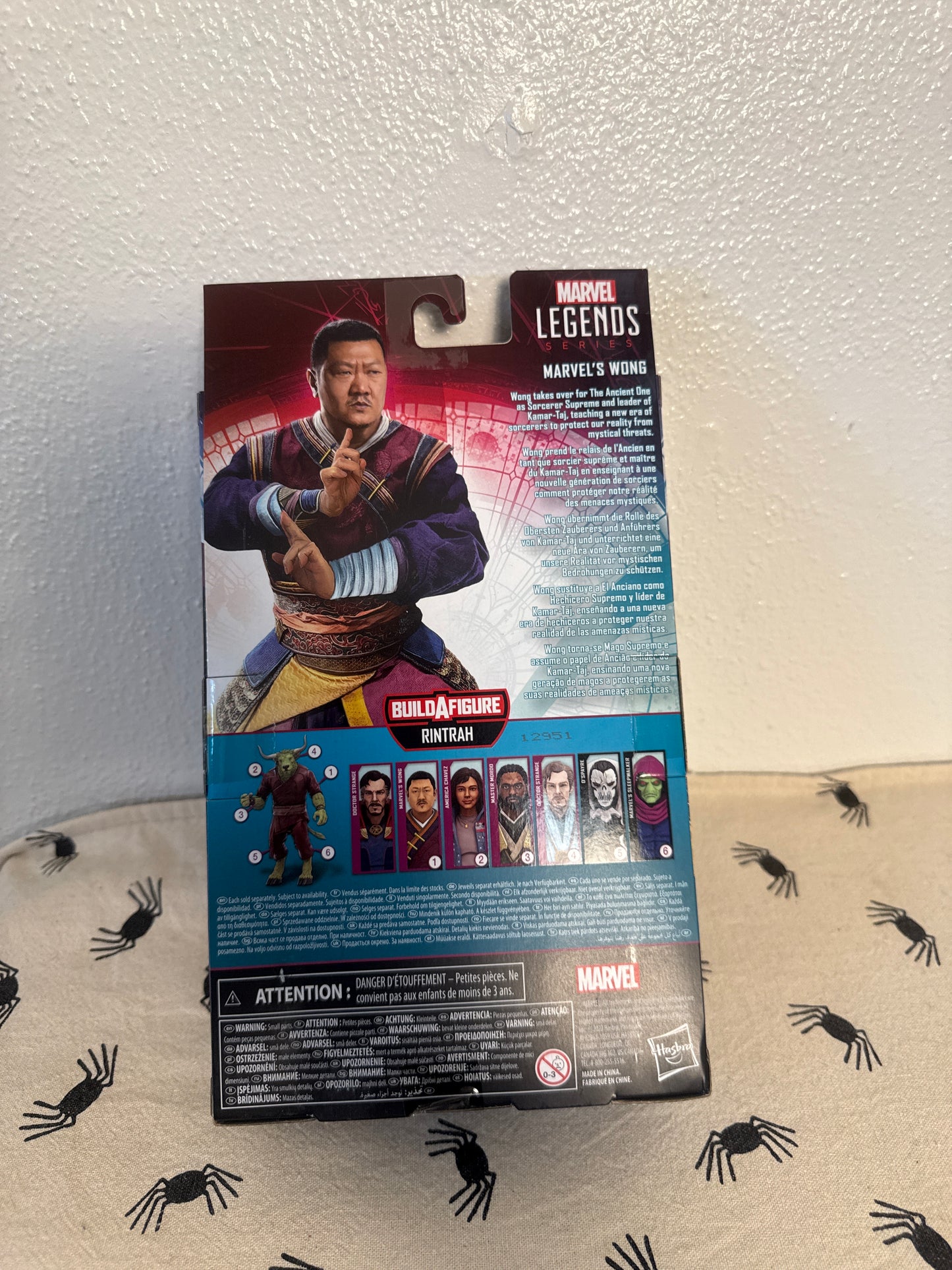 Hasbro Marvel Legends Series Dr Strange MARVEL’S WONG New In Box