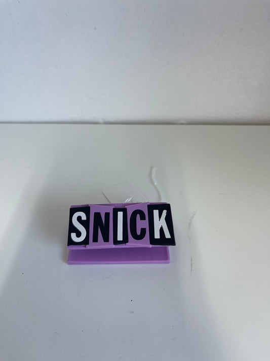 SNICK Privacy Camera Cover Nick Box Spring 2022 Nickelodeon Exclusive New RARE