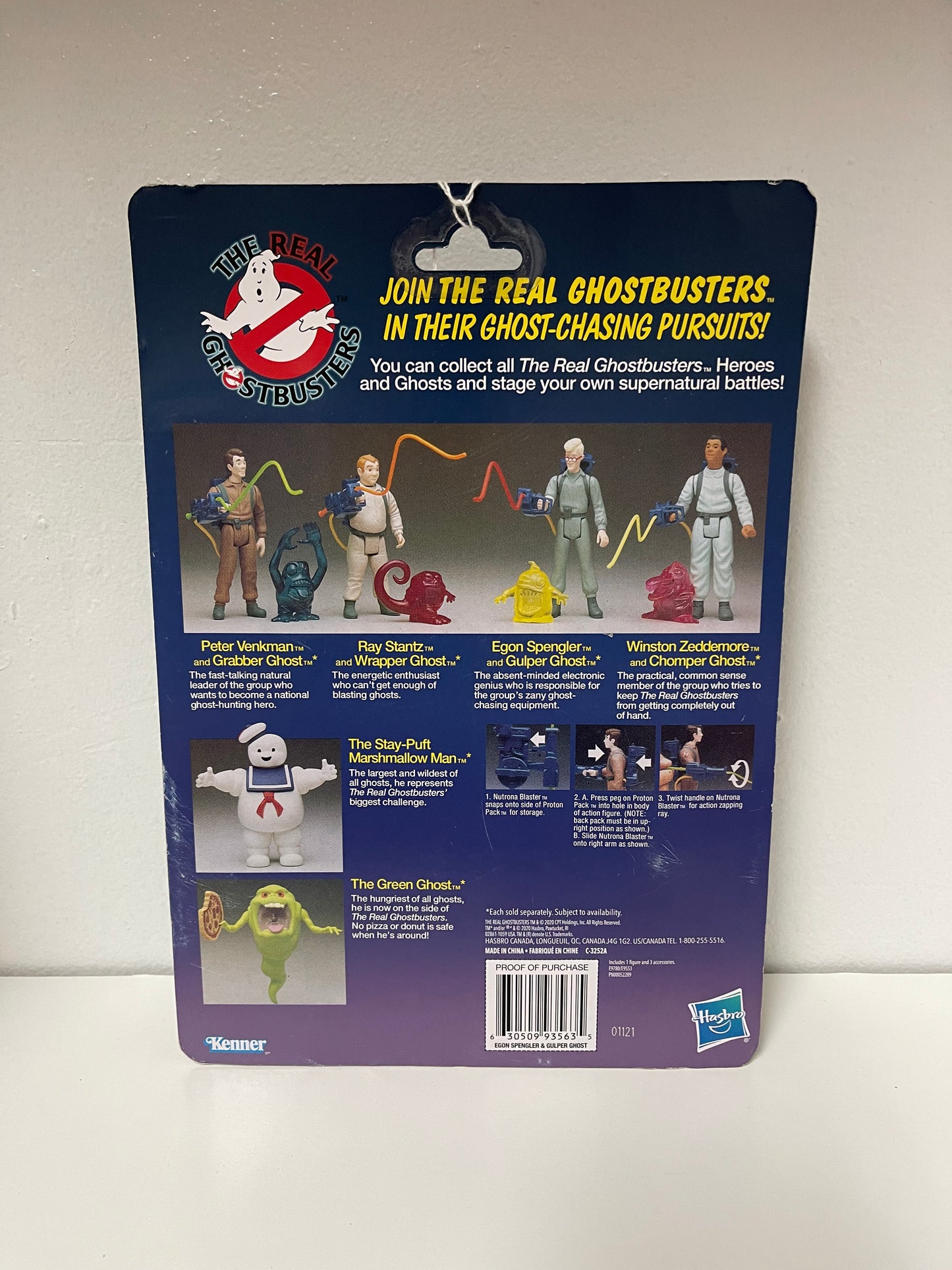 HASBRO - 2020 - GHOSTBUSTERS - EGON SPENGLER - GULPER GHOST - #10