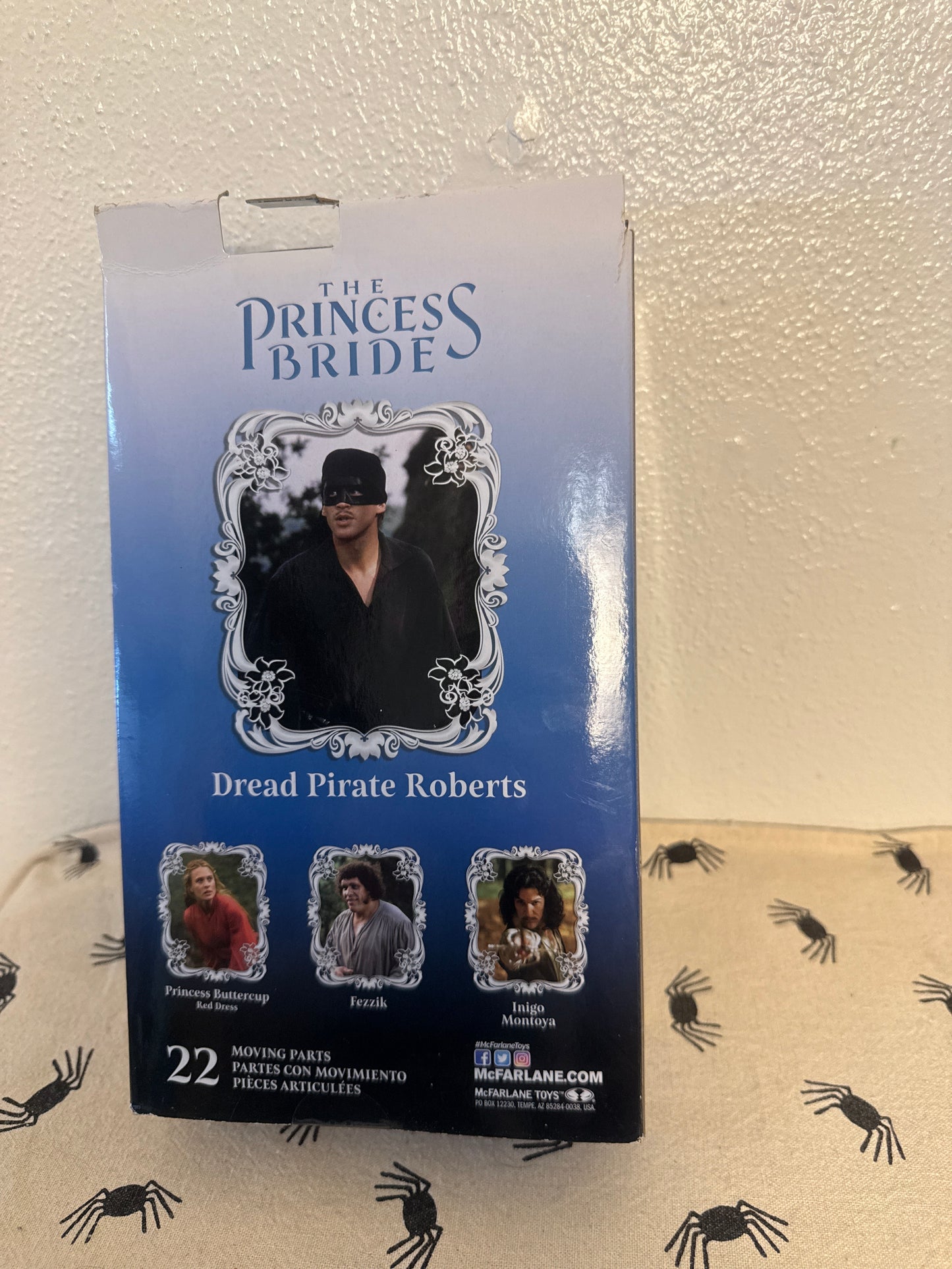 McFarlane Toys The Princess Bride Westley Dread Pirate Roberts 7" Action Figure(package damage )