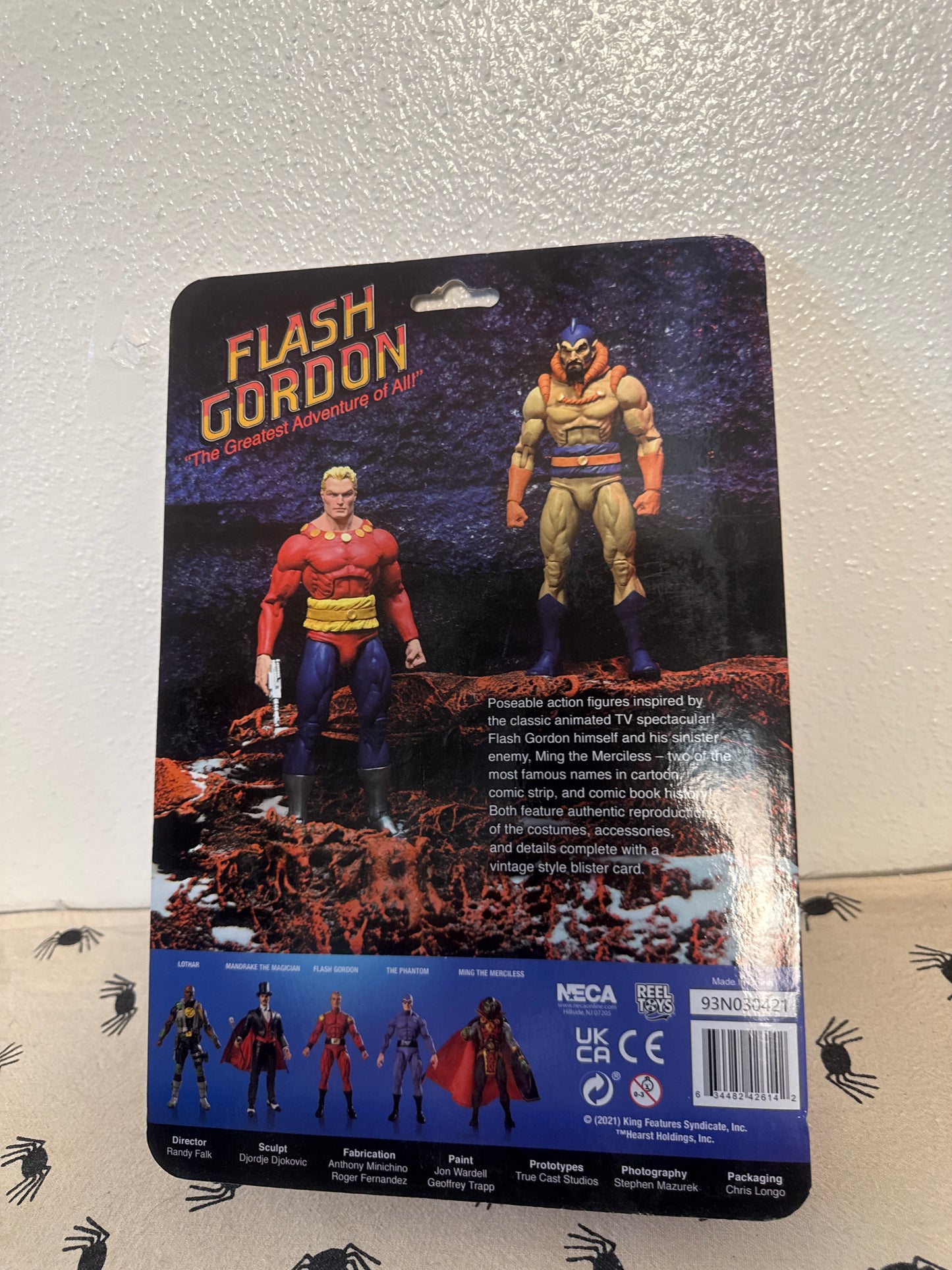 Flash Gordon MING The Greatest Adventure of All! New Sealed Action Figure 2021