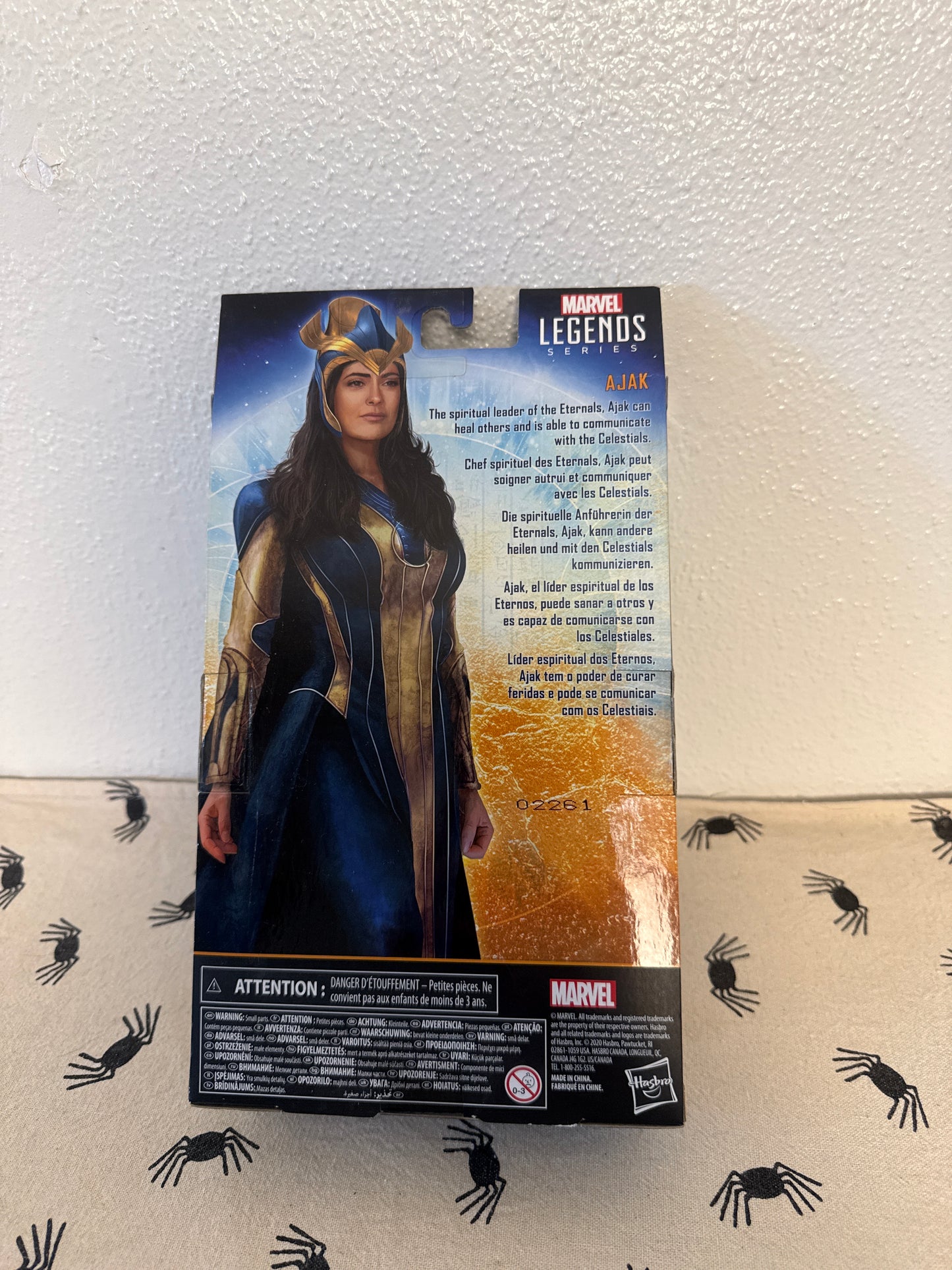 Hasbro Marvel Legends Eternals Ajak 6" Action Figure Selma Hayek NEW NIP SEALED