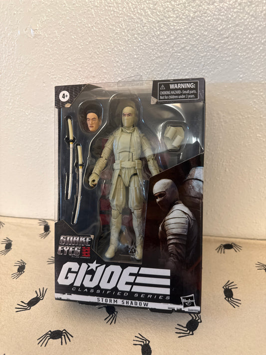 GI Joe Classified Series Storm Shadow Snake Eyes Movie #17 NIB Action Figure