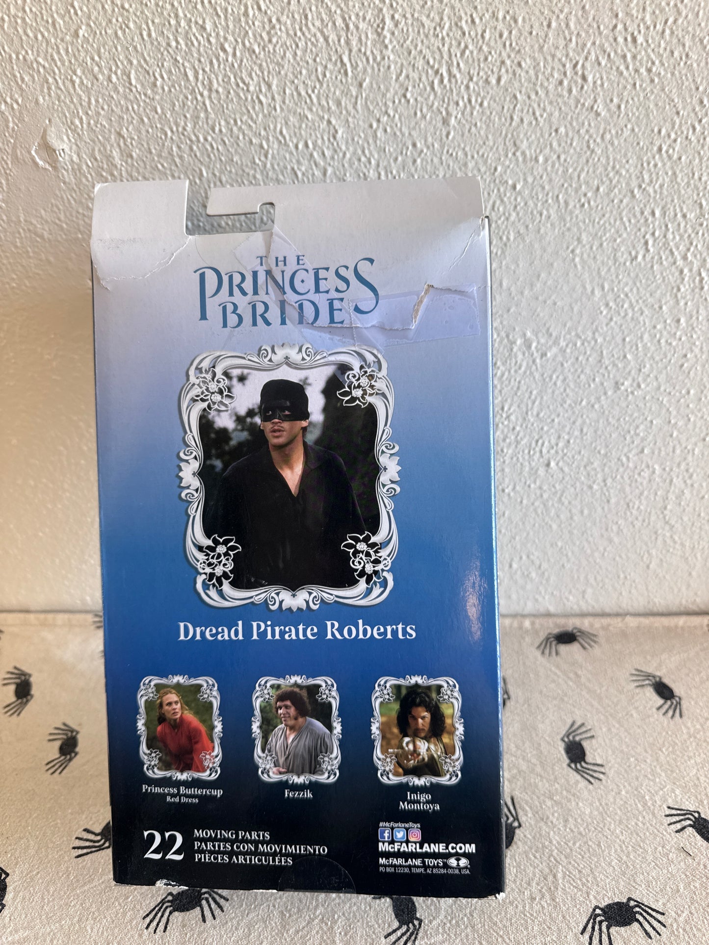 McFarlane Toys The Princess Bride Westley Dread Pirate Roberts 7" Action Figure(package damage )