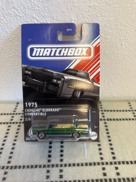Matchbox 1975 Cadillac Eldorado Convertible - 1:64 Diecast Car
