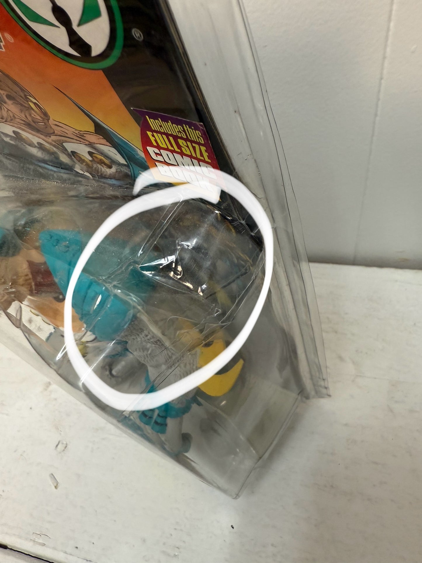 1994 Todd McFarlane's Spawn Overkill Poseable Action Figure with Comic Book