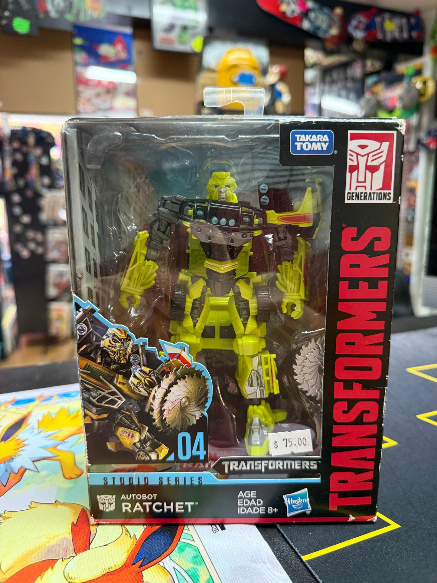 TRANSFORMERS STUDIO SERIES 04 RATCHET