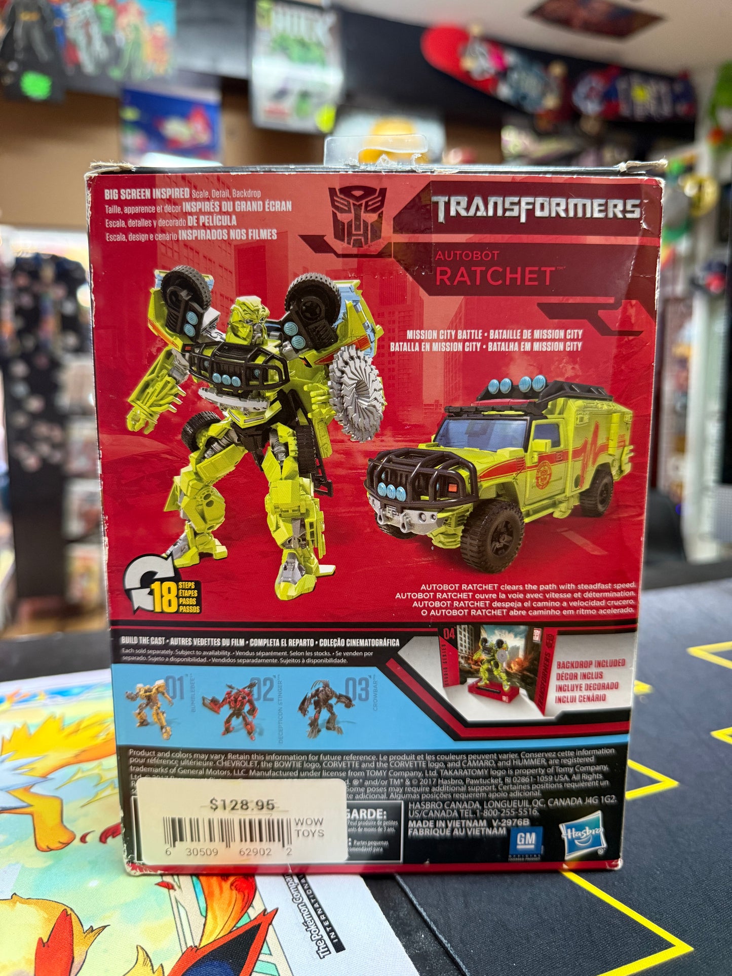 TRANSFORMERS STUDIO SERIES 04 RATCHET